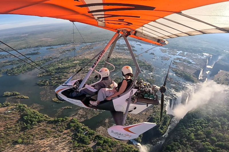 Victoria Falls from above